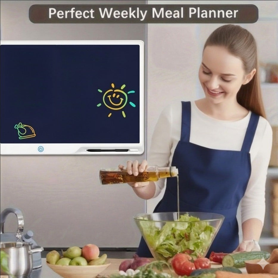 20-Inch LCD Writing Tablet – Rechargeable Kids Drawing Board & Learning Easel