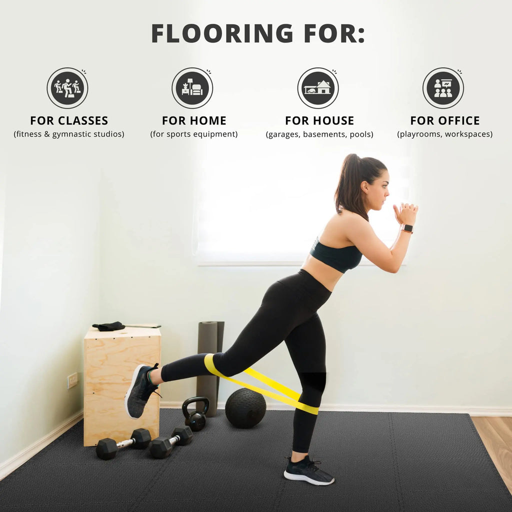 Cross Pattern Non-Slip Eva Sports Gym Mat