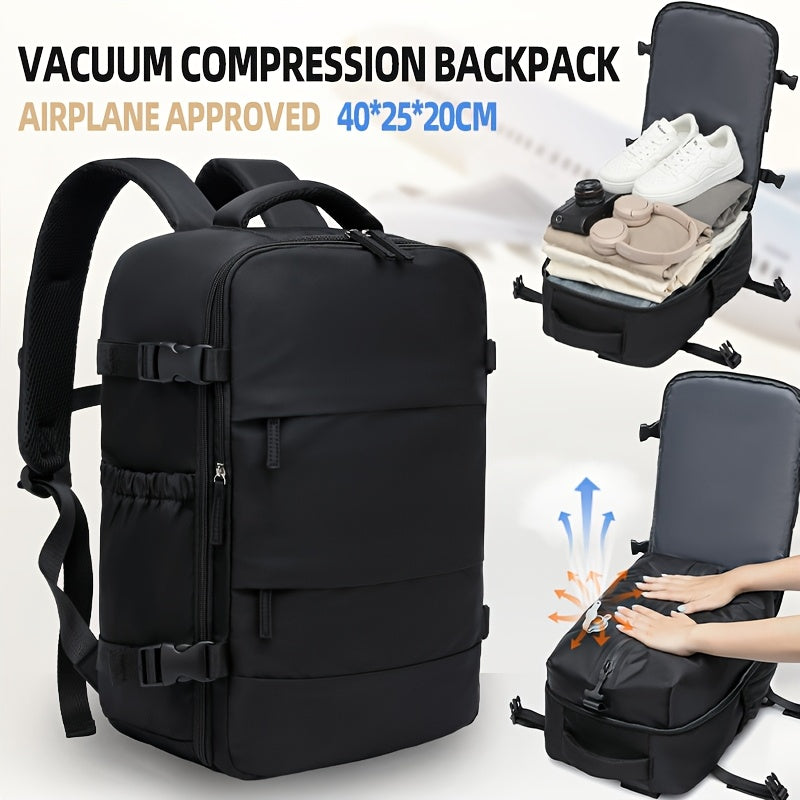 Compression Travel Backpack with Pump Combo