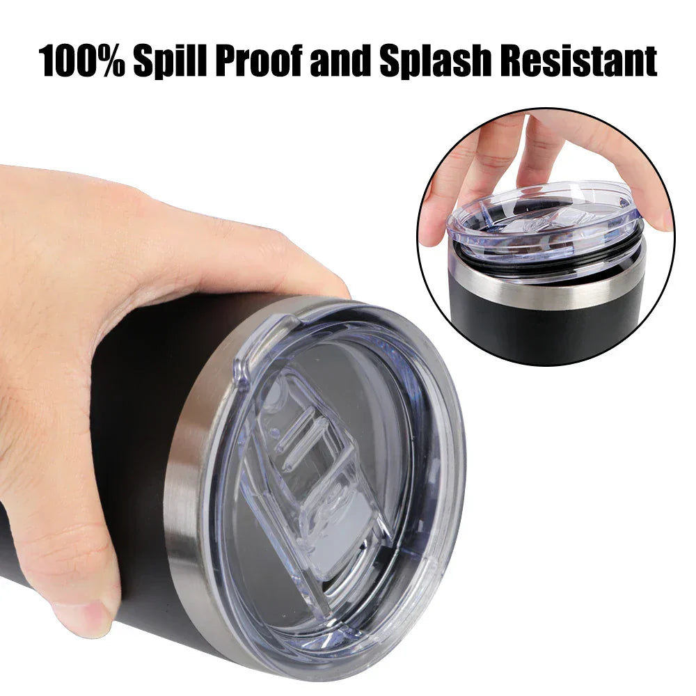 Insulated Thermal Mug With Stainless Steel Lid