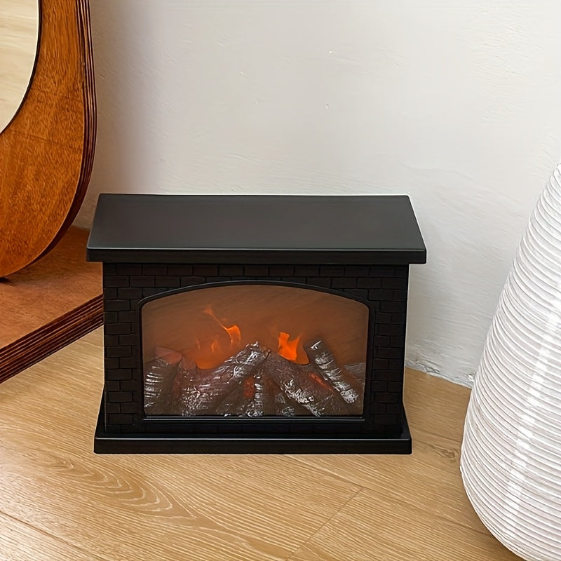 Fireplace Lantern Flame Light USB Battery Operated