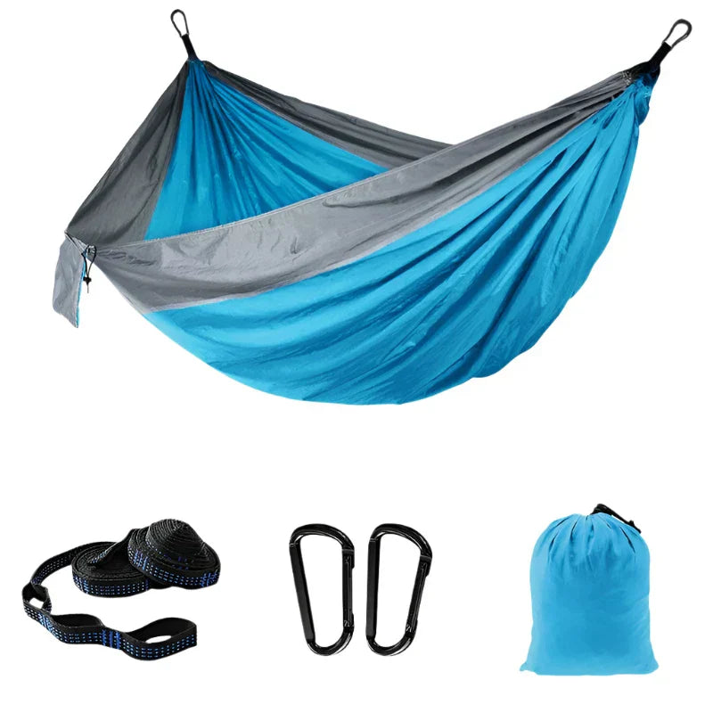 Lightweight Camping Hammock With Tree Straps For Travel
