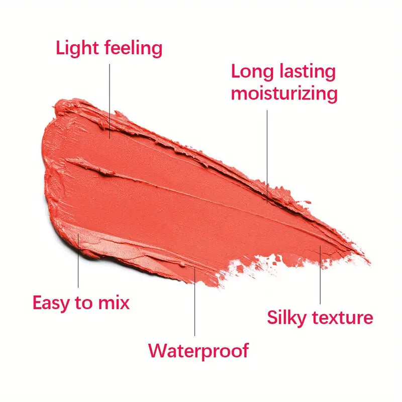 Hydrating Lip and Cheek Cream Stick - Your Natural Blush and Highlight Duo