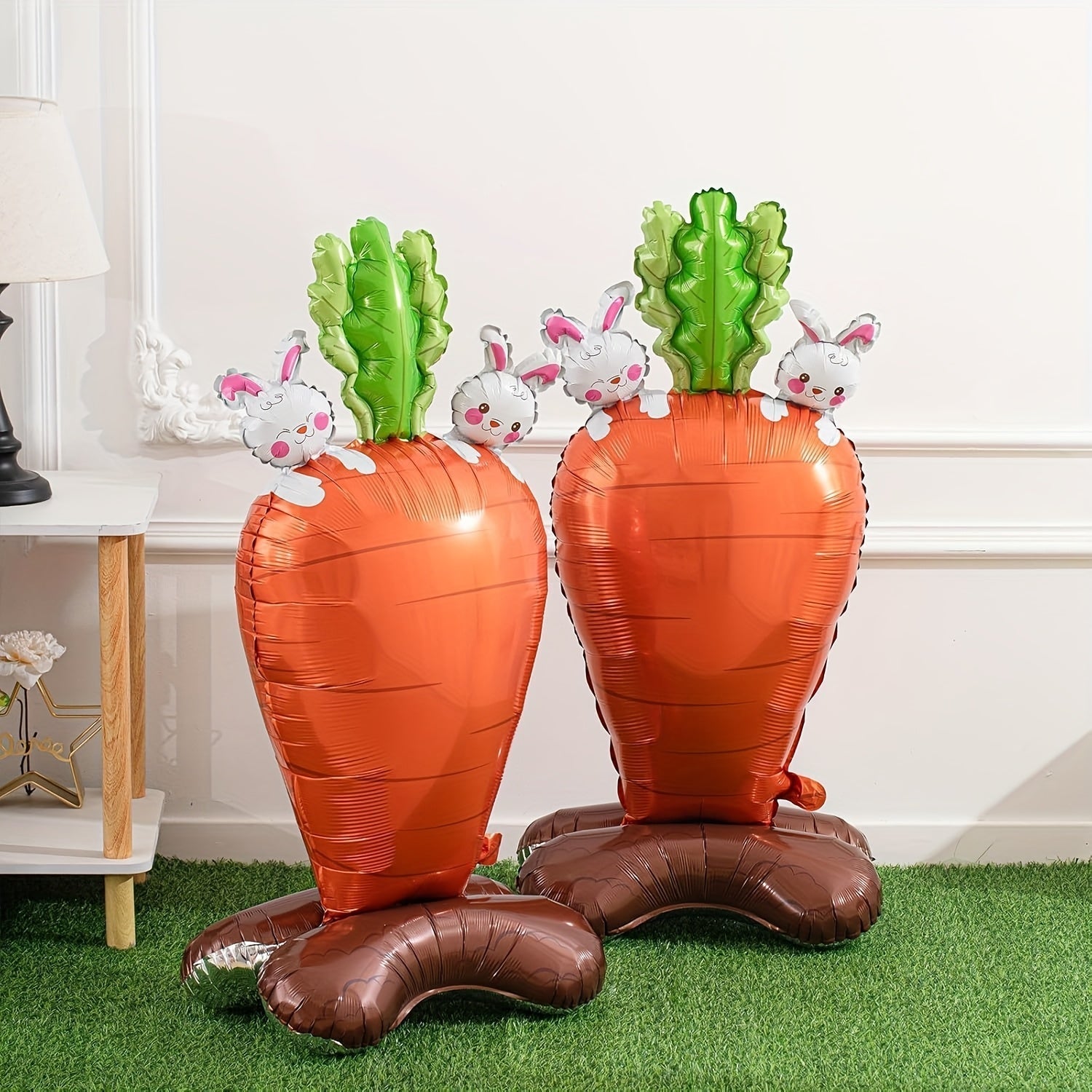 Standing Carrot Balloon Easter Decor