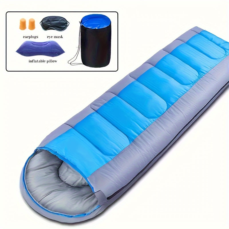 Sleeping Bag Winter Hooded with Accessories