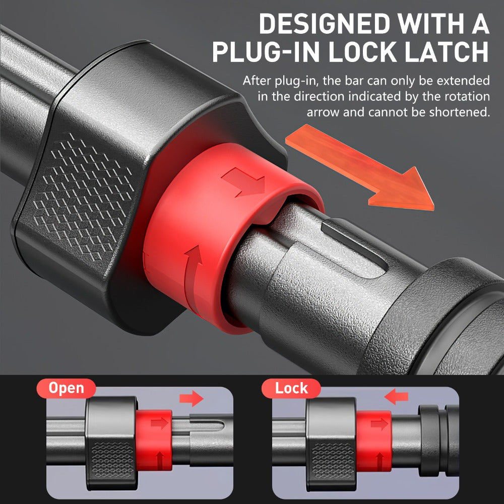 Heavy-Duty Door Pull-Up Bar