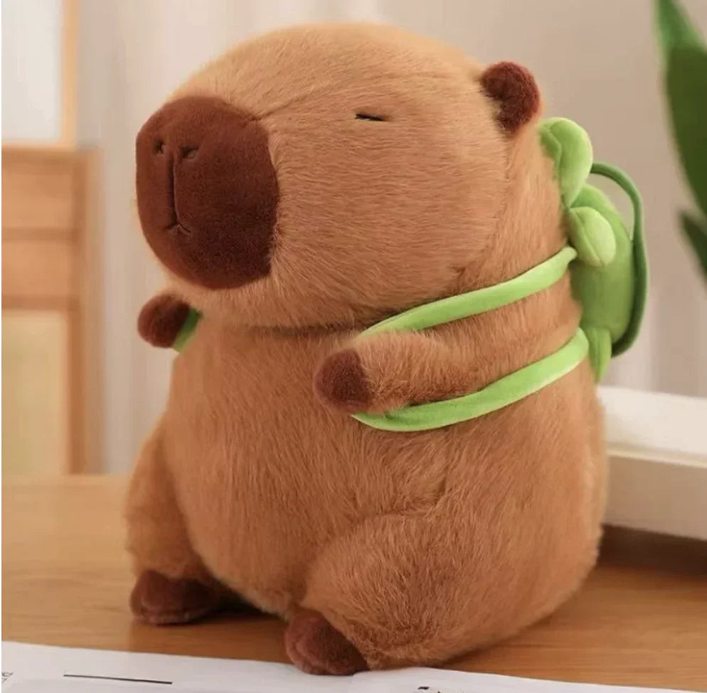 Capybara Plush Toy Anime Fluffy Stuffed Animal Doll
