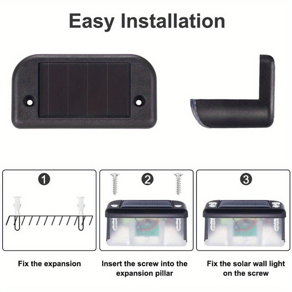 Solar LED Deck Lights Outdoor Auto Sensor (20pcs)