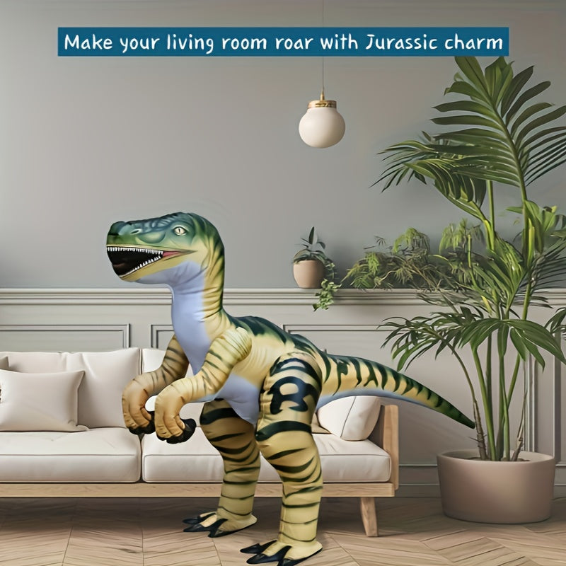 Inflatable Velociraptor Dinosaur Decoration