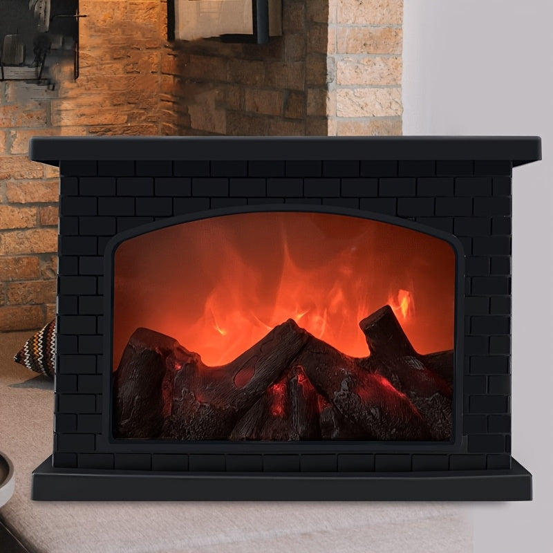 Fireplace Lantern Flame Light USB Battery Operated