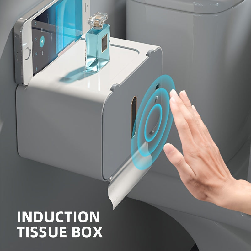 Smart Sensor Tissue Box Rechargeable Auto Dispenser