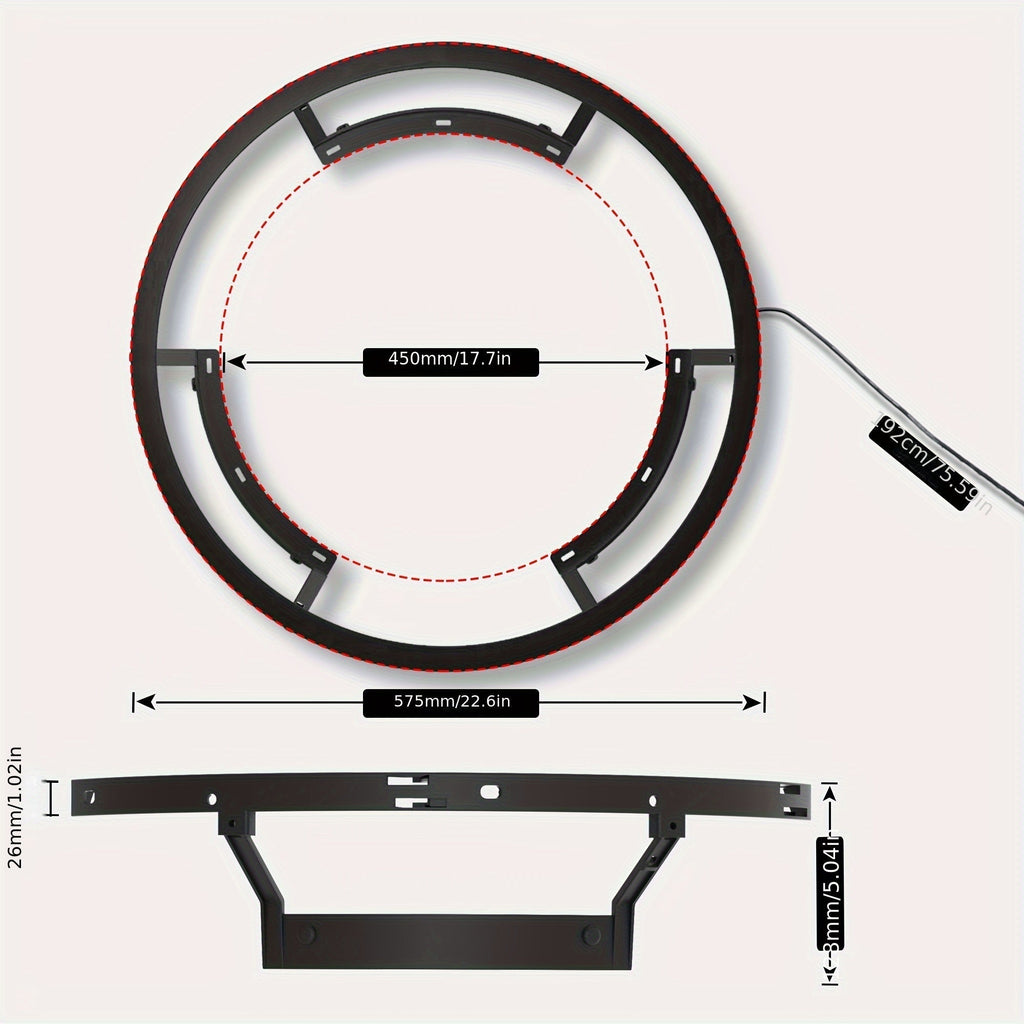 LED 360° Dartboard Light for Soft Tip Boards