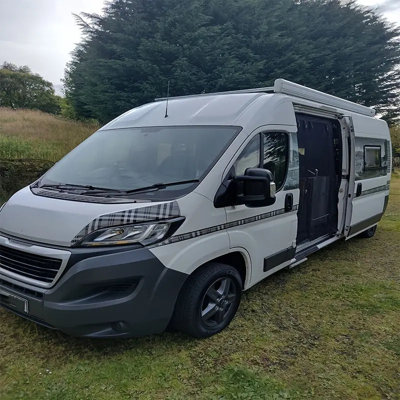 RV Door Curtain - Mosquito/Fly Prevention Sunshade Curtain