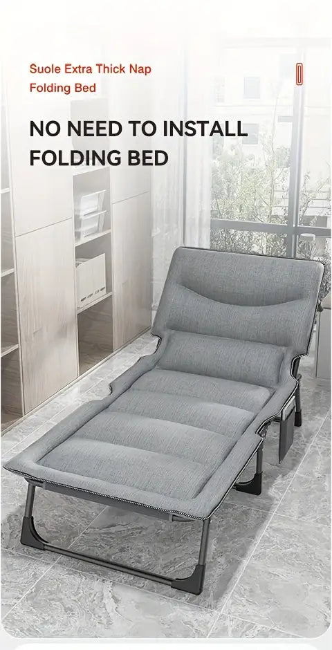 LabComfort Pro: Adjustable Recliner for Researchers - Light Grey, 70cm Width