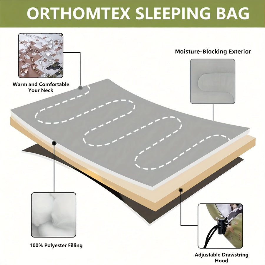 Jungle Pattern Sleeping Bag