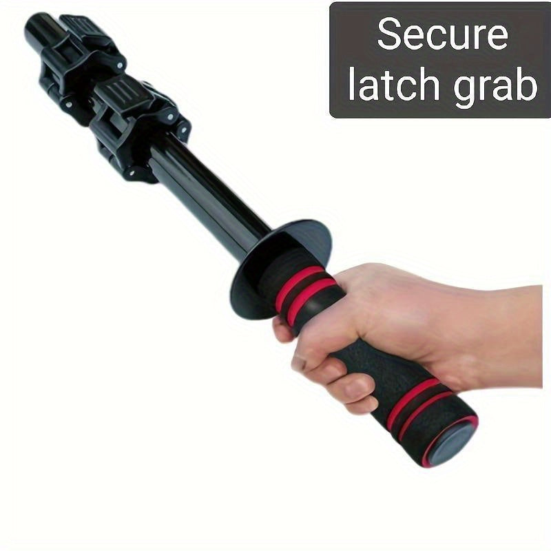 Adjustable Dumbbell Handles For Arm & Forearm Strength Training(Black)