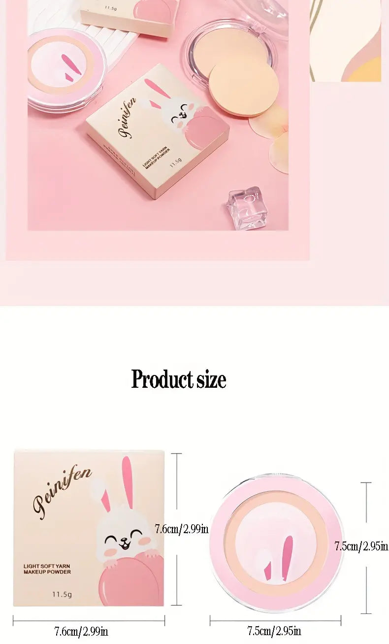 Lightweight Makeup Powder, Matte, Oil Control  Powder, Concealer Moisturizing Powder