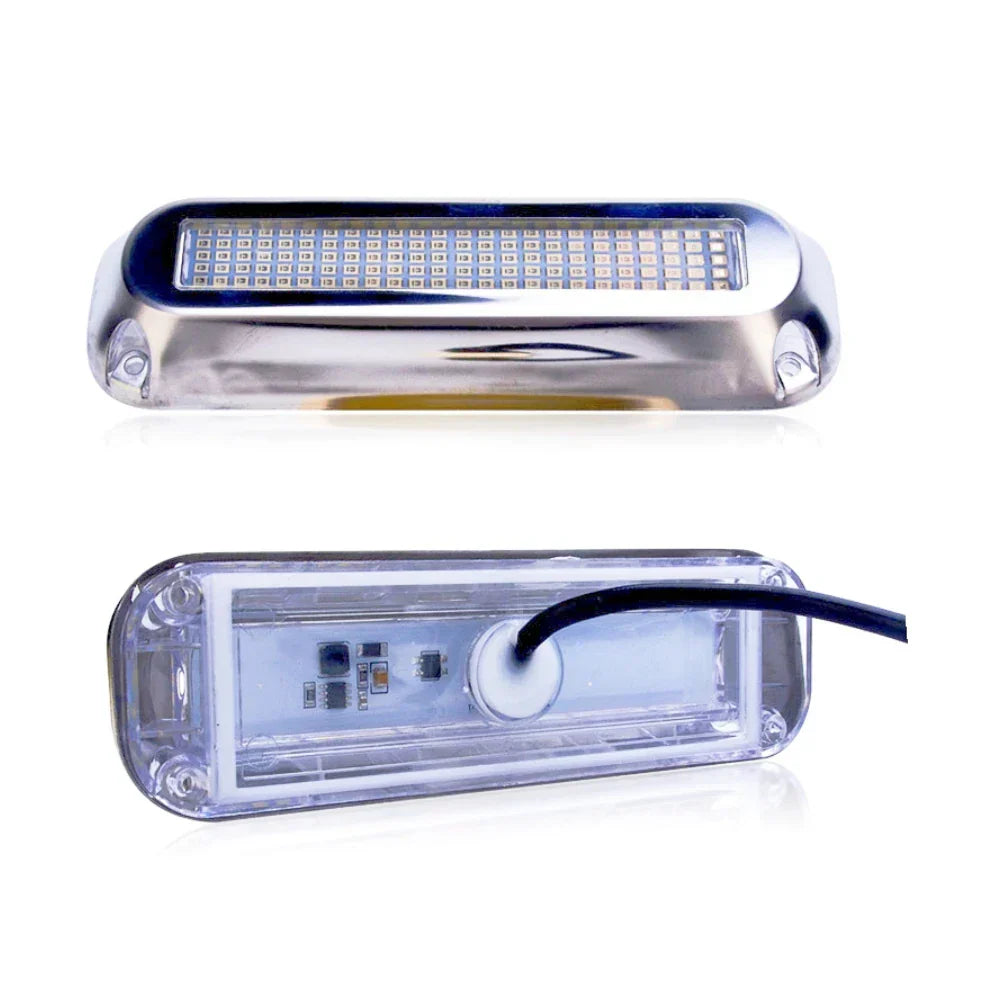 2Pcs 120 Led Underwater Boat Lights