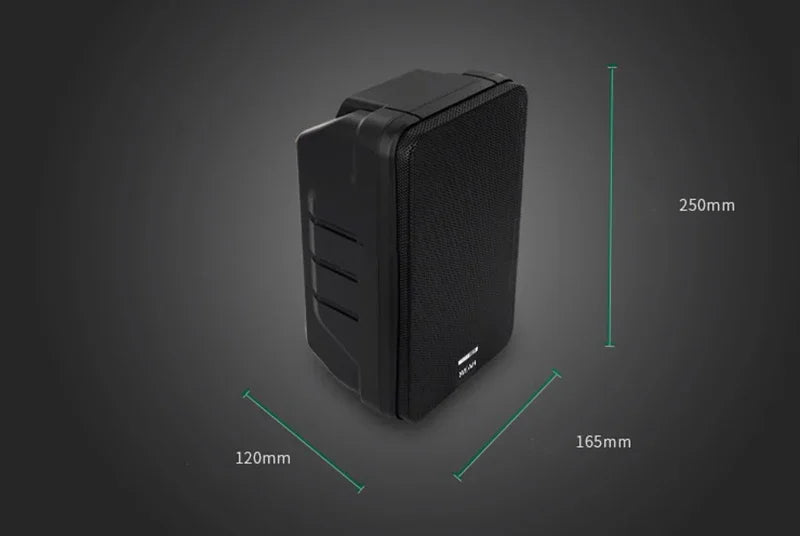 100W 5-Inch Full Range Bookshelf Speakers (Black)