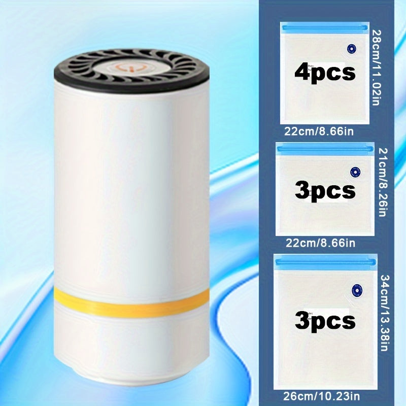 Vacuum Sealer Rechargeable Pump for Food Storage