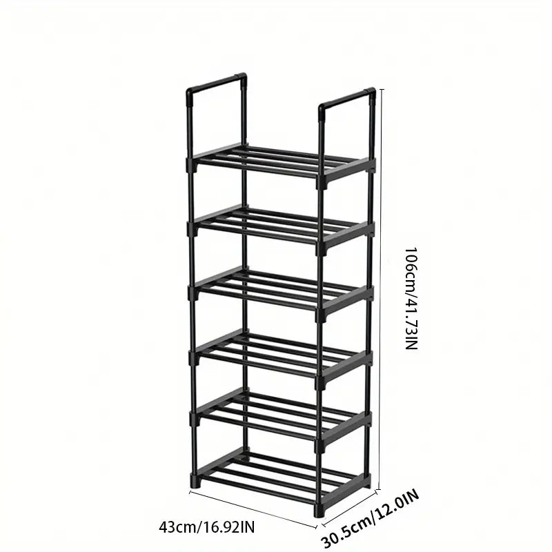 Declutter in style with this Vertical Shoe Rack