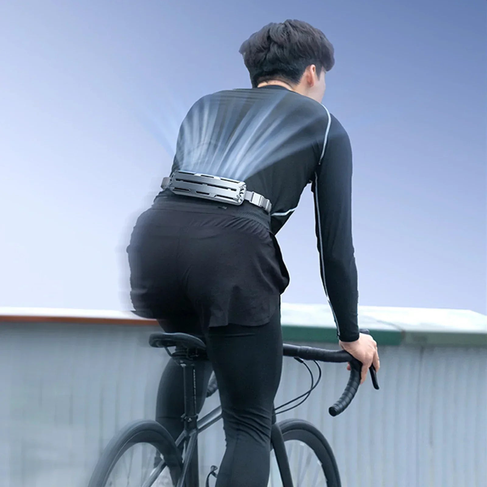 Smart Portable Ice Belt Fan Usb Cooling Summer Fan