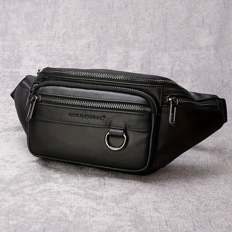Leather Waist Travel Bag