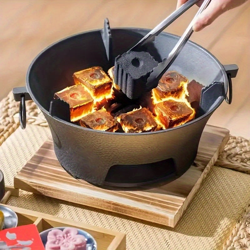 Cast Iron Charcoal Stove Rack for Outdoor Use