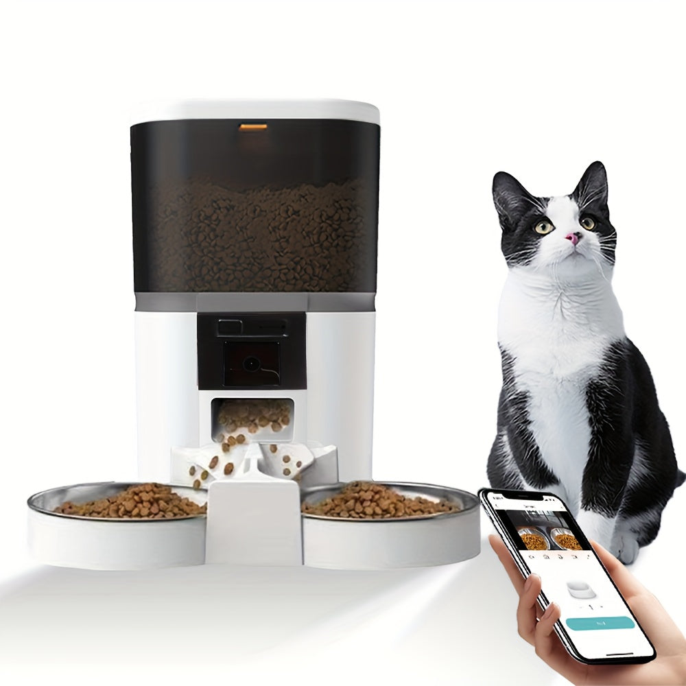 Smart Pet Feeder with HD Camera & App Control