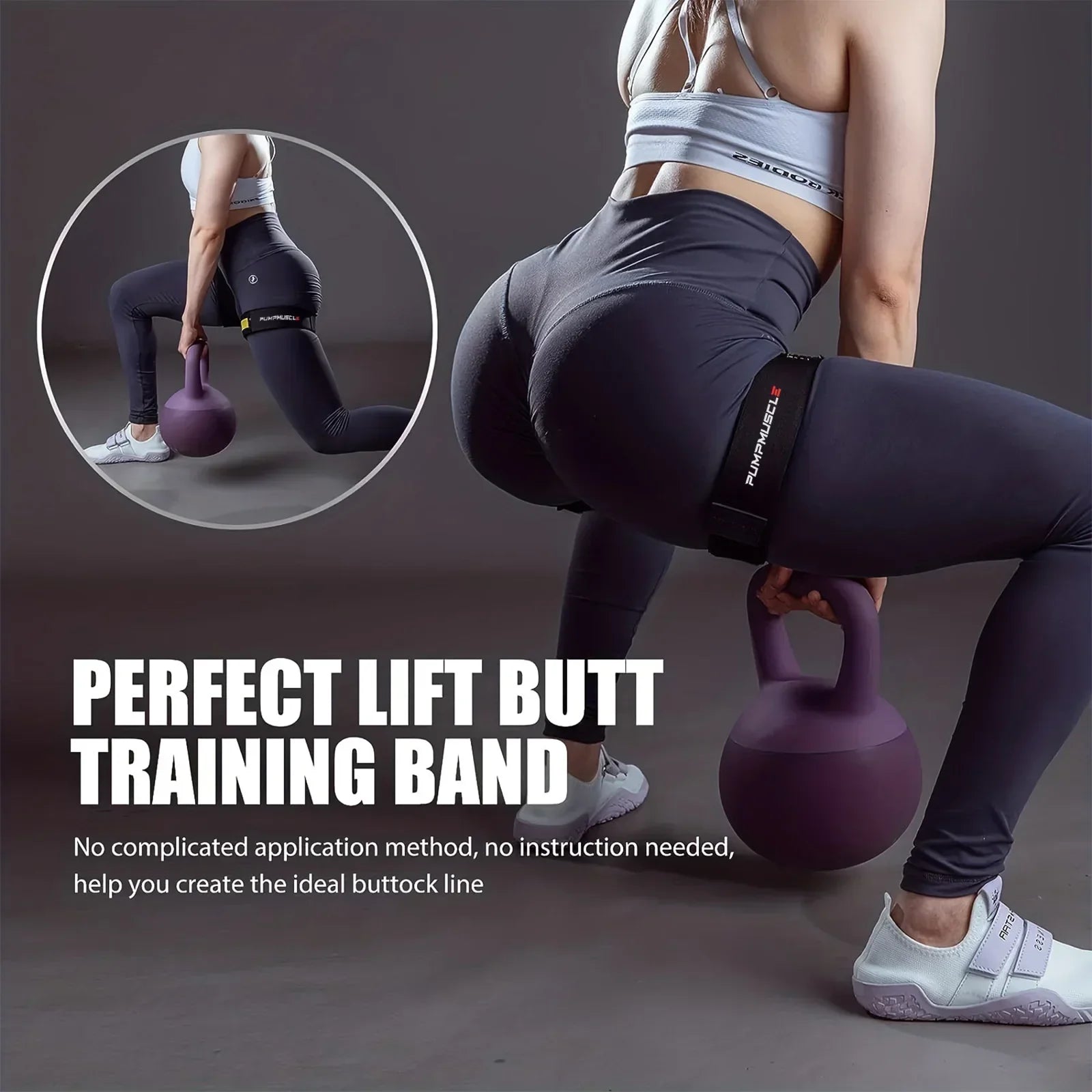 2Pcs Adjustable Blood Flow Restriction Bands Yellow