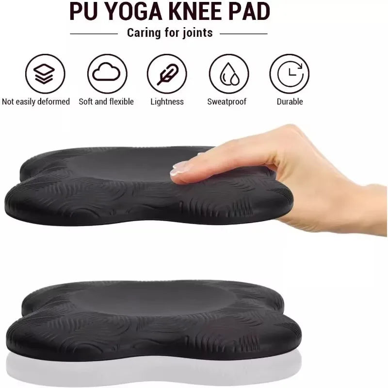 Yoga Knee Pads Thick Non-Slip Pilates Mat Cushion (2 Pcs)