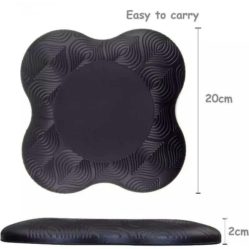 Yoga Knee Pads Thick Non-Slip Pilates Mat Cushion (2 Pcs)