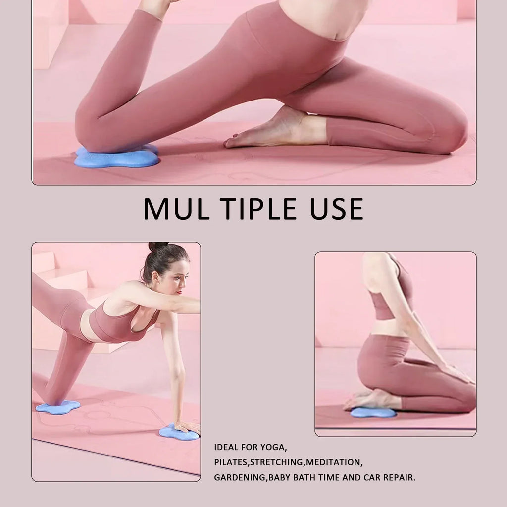 Yoga Knee Pads For Women, Non-Slip & Lightweight (2Pcs)