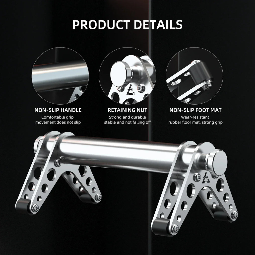 Stainless Steel Push-Up Bars For Fitness