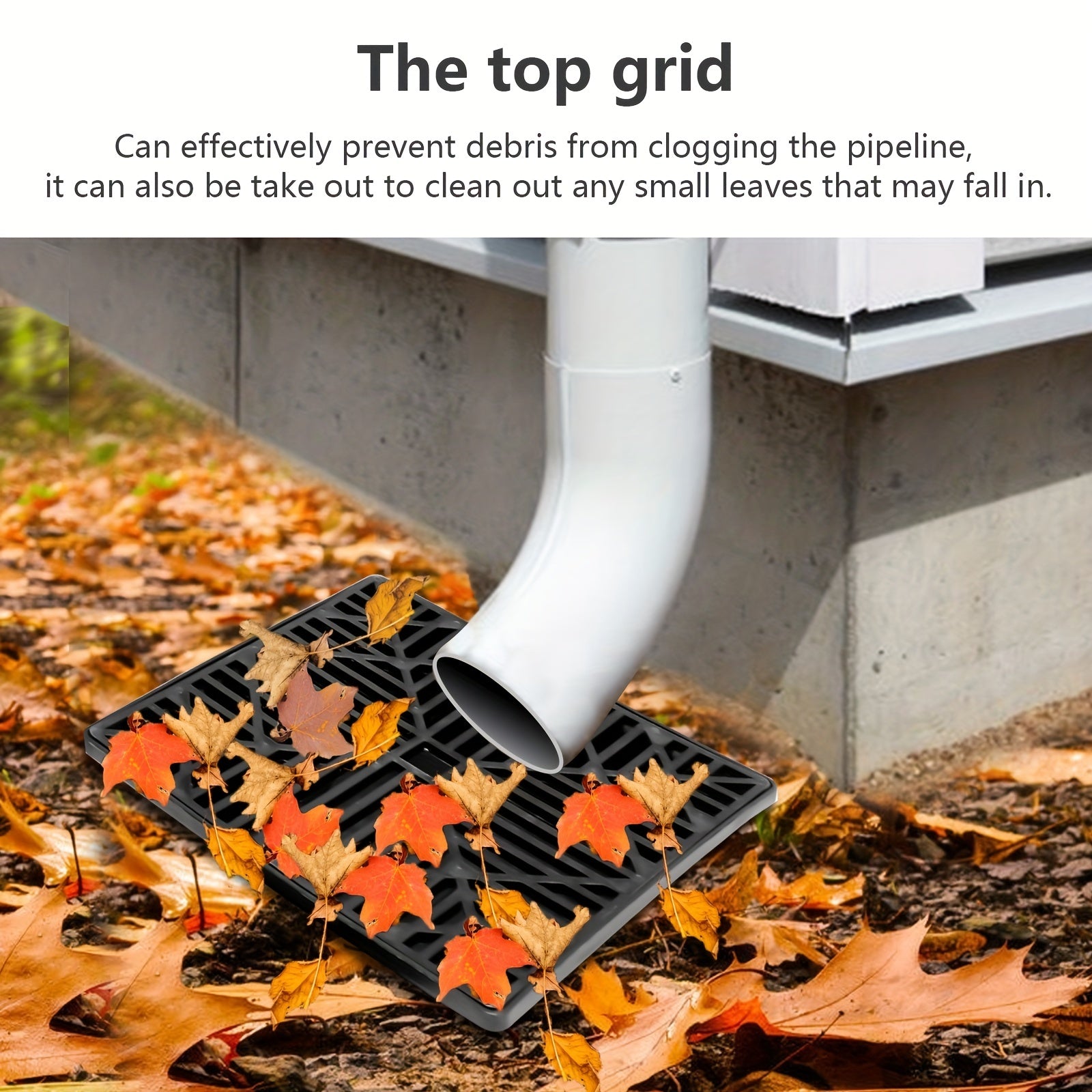 Flexible Rain Gutter Downspout Extension Kit