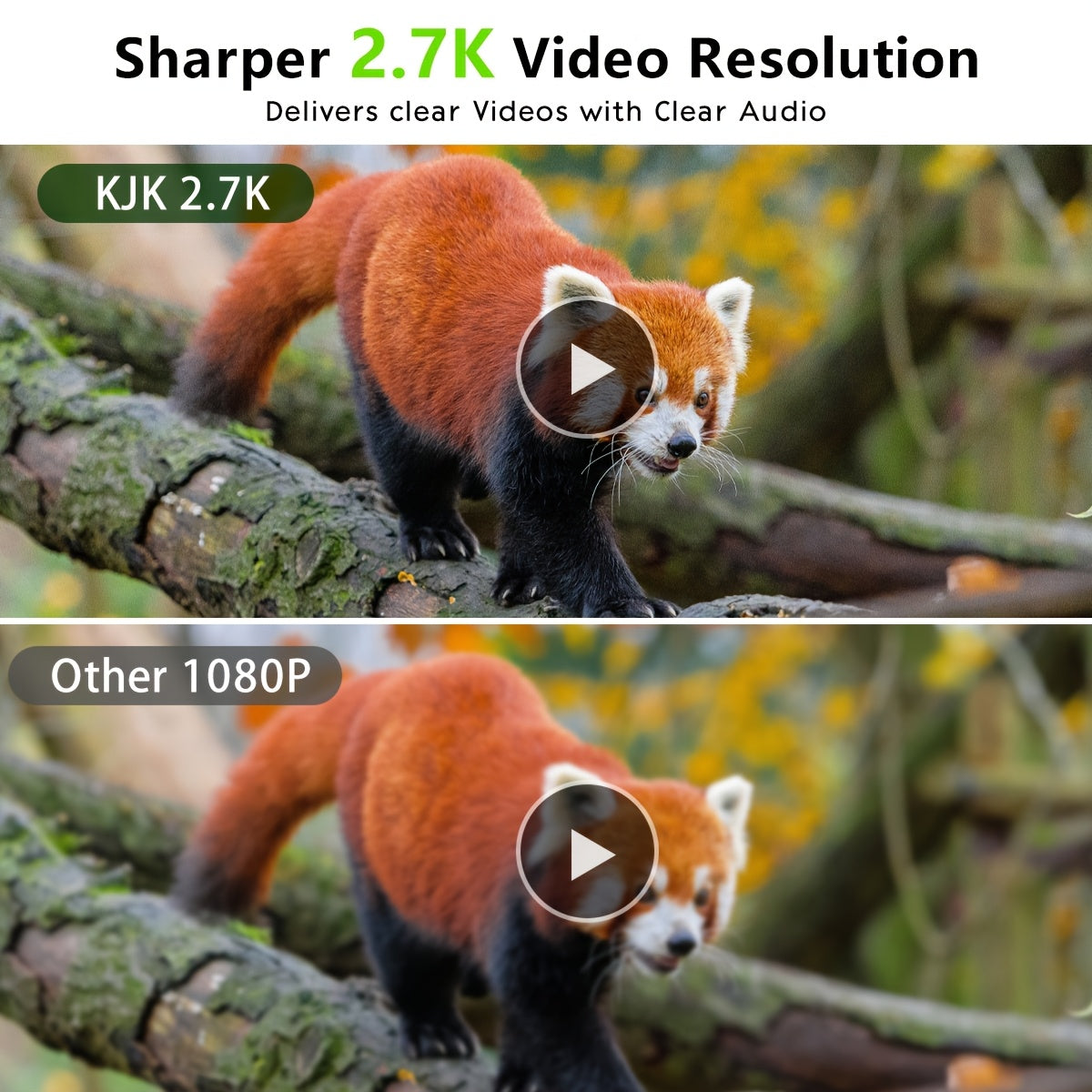 Trail Camera with Night Vision (2.7K 32MP)