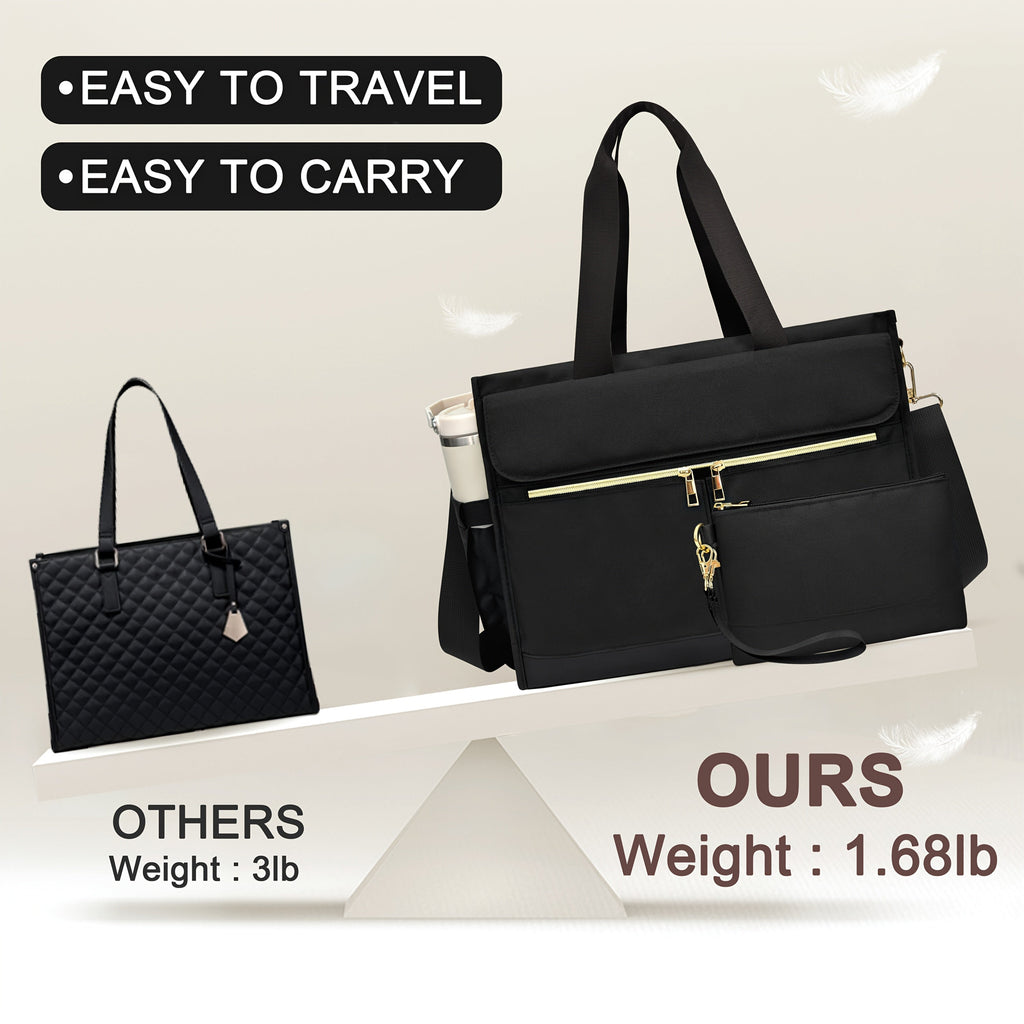 Large Capacity Laptop Tote Briefcase