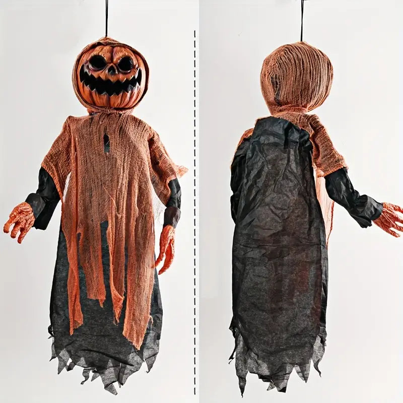 Voice-Activated Ghostly Pumpkin