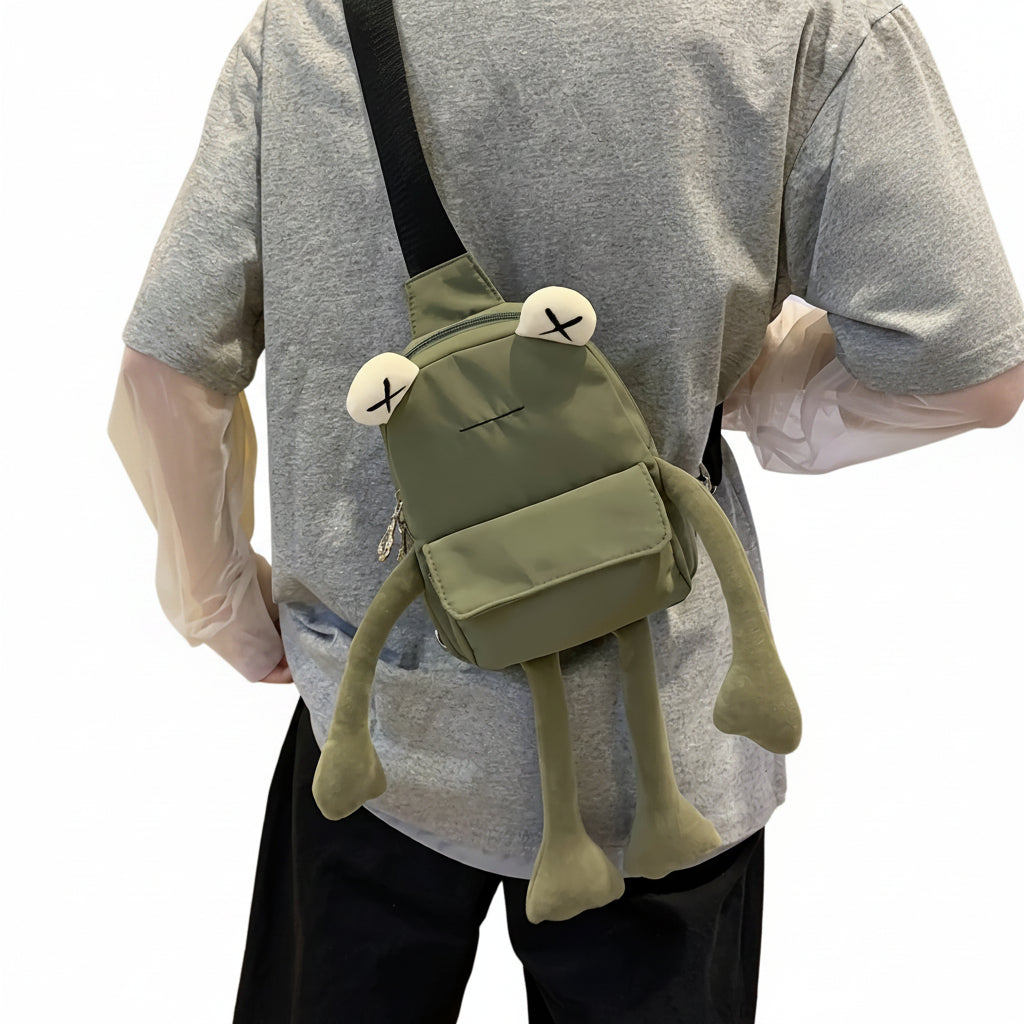 Mini Doll-Shaped Chest Bag