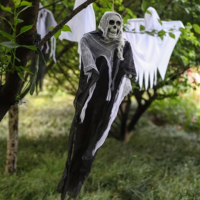 Halloween Hanging Skull Decoration with Chains