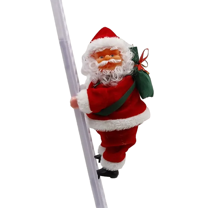 66 cmSparkling Santa: A Festive Climb to Brighten Your Holidays
