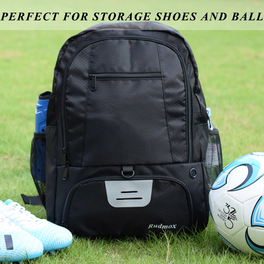 Sports Backpack with Ball & Shoe Compartment