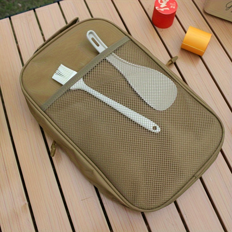 Camping Cookware Set with Silicone Bag (10-Piece)