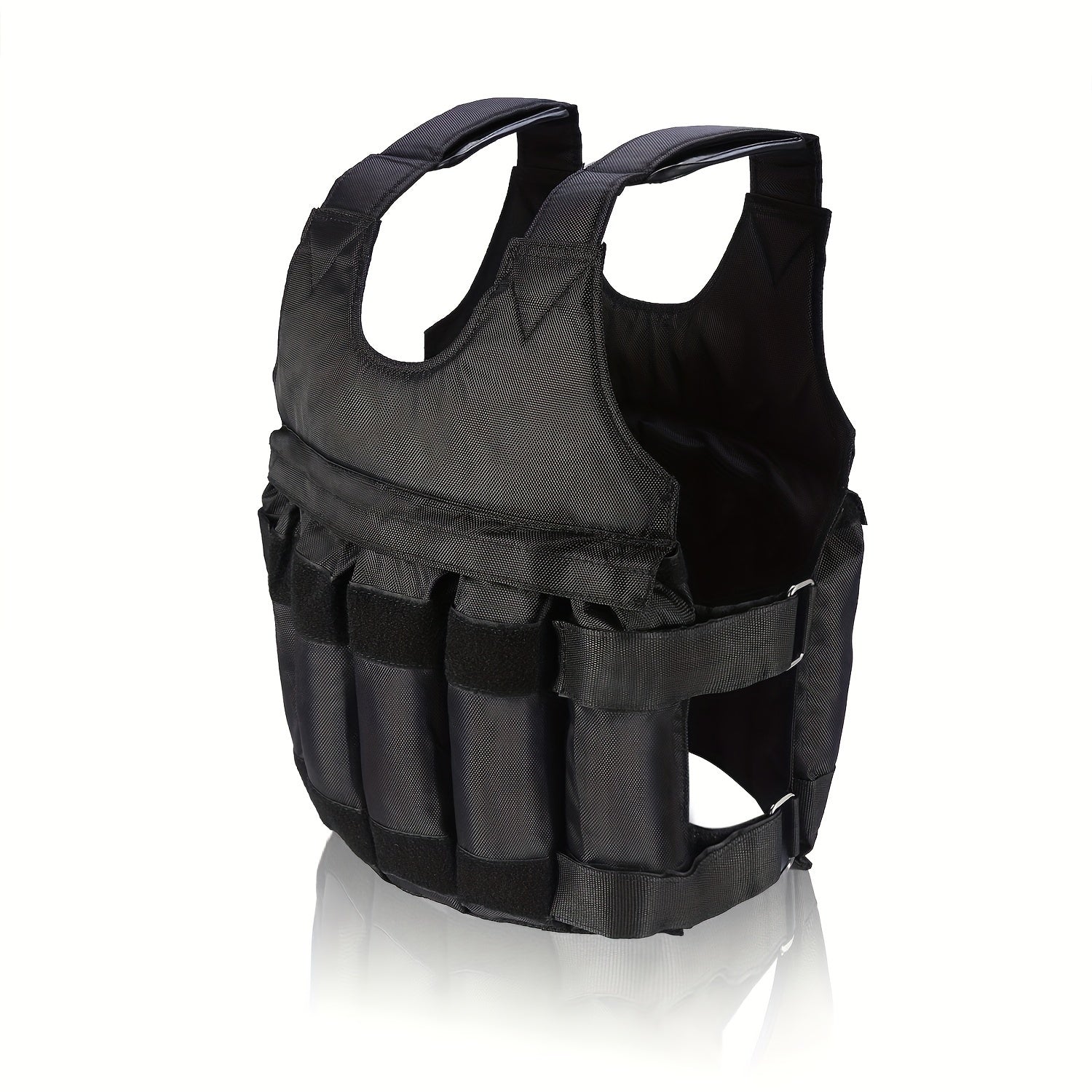 Adjustable 50Kg Weighted Vest For Fitness Training(Weights Not Included)