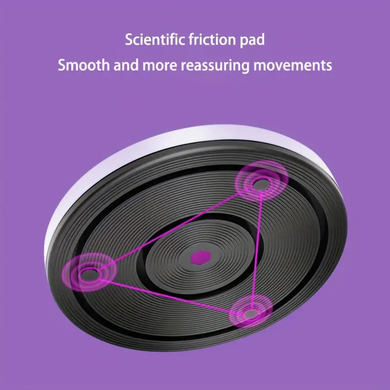Dynamic Waist Twisting Plate & Foot Massage Twist Board - Purple