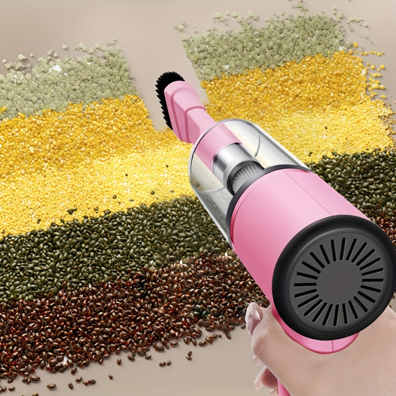 Netm Handheld Car Vacuum Cleaner With Accessories Kit