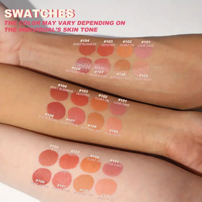 Long-Lasting Soft Gel-Cream Tint Blush - Smudge-Proof, Natural-Looking, Dewy Finish 0.42 Fl Oz