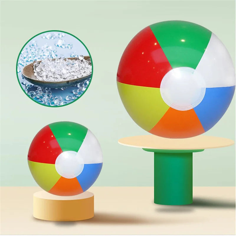 Colorful Inflatable Beach Balls (3 Pcs Set)