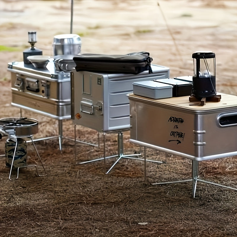 Folding Outdoor Camping Storage Stand