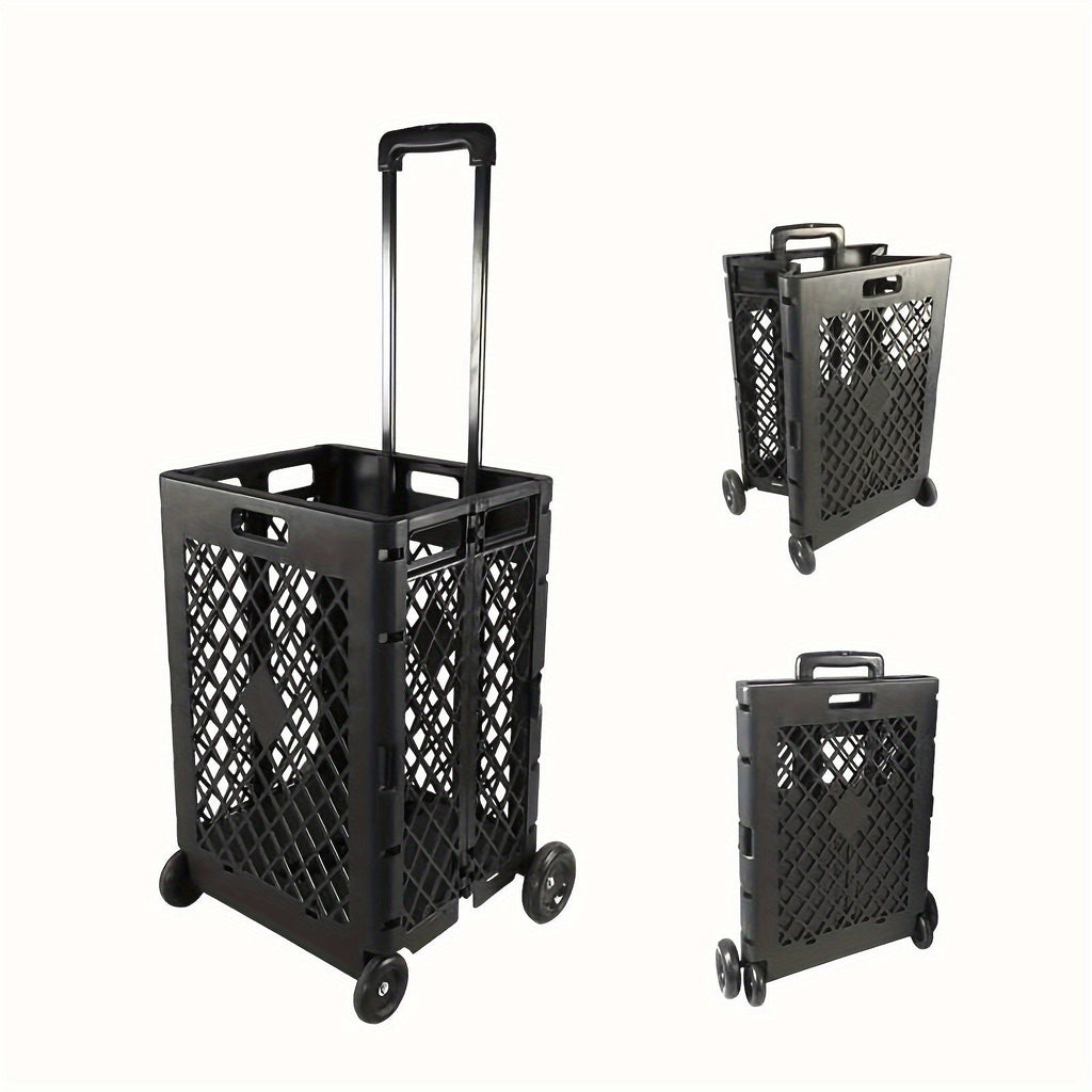 Foldable Storage Cart with Wheels